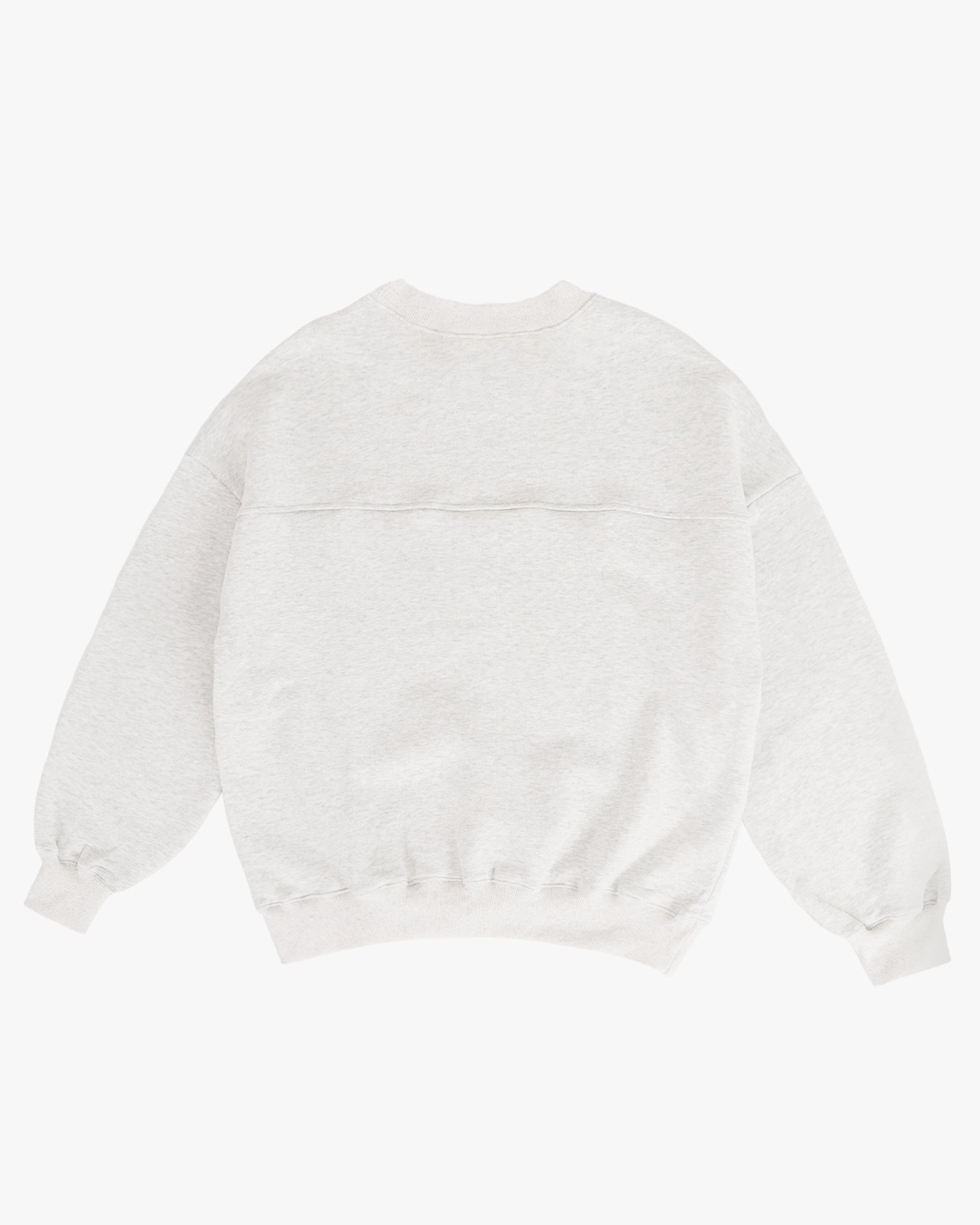 cropped sweatsuit top - light heather gray