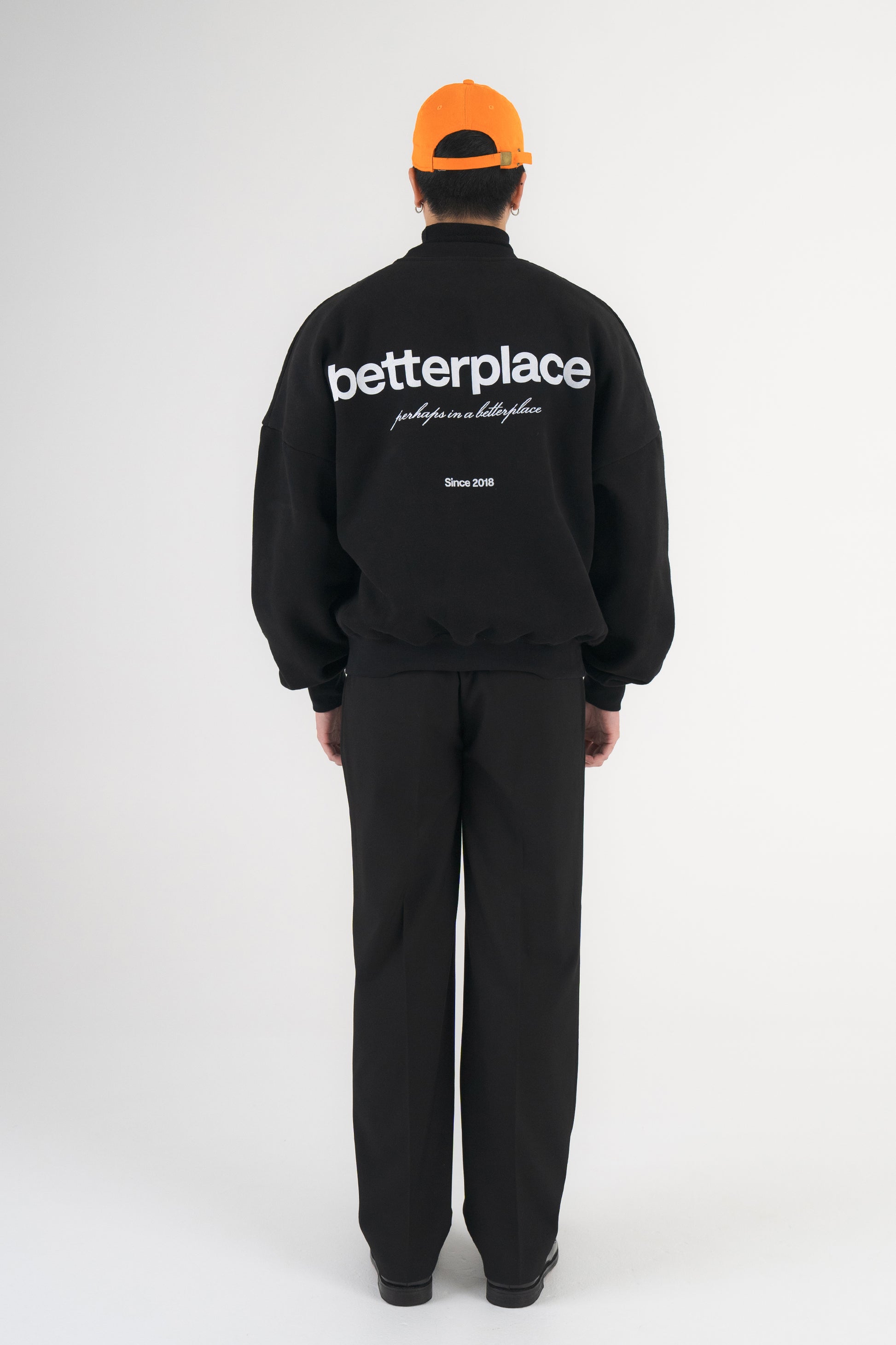 boxy sweatshirt - onyx