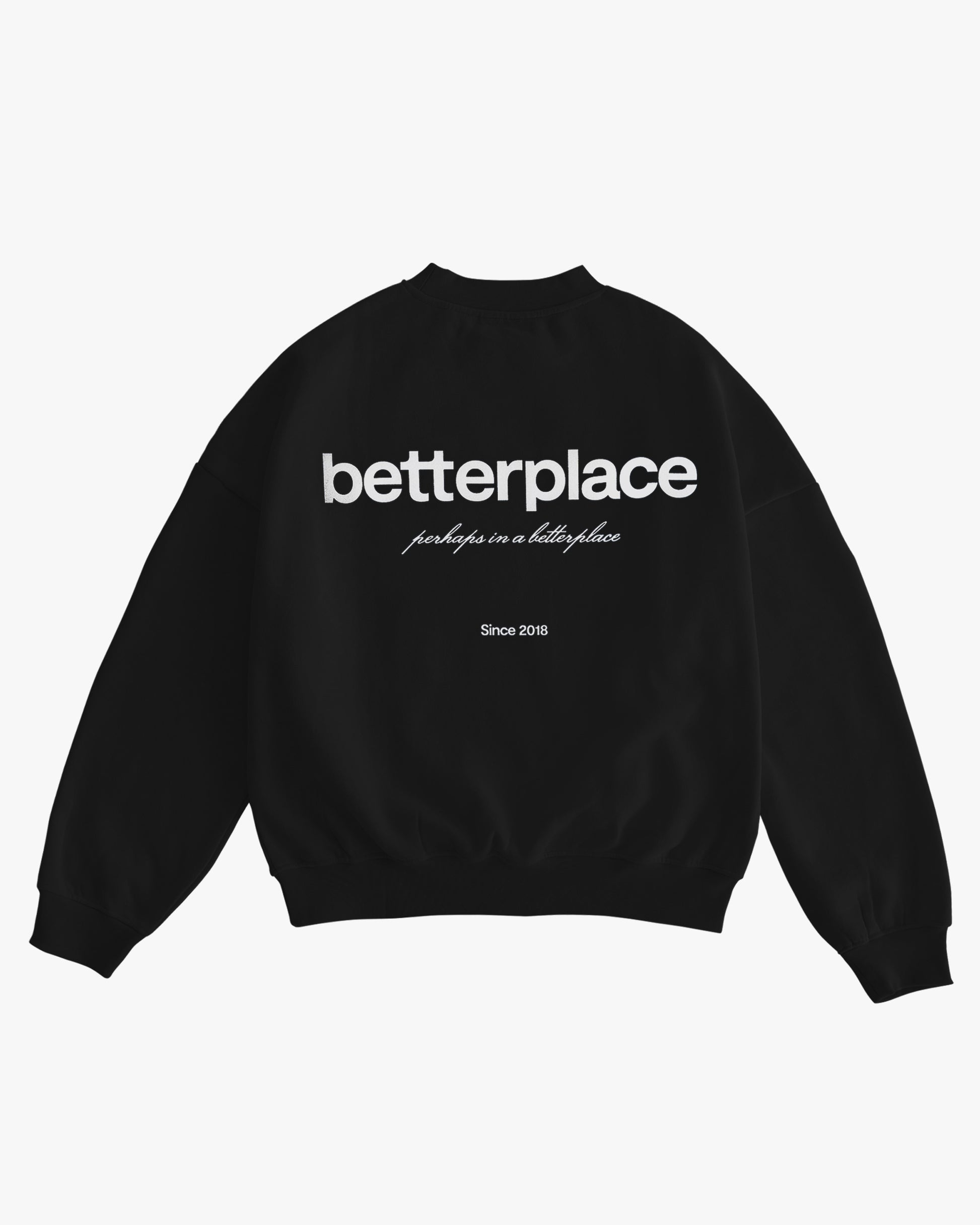 boxy sweatshirt - onyx