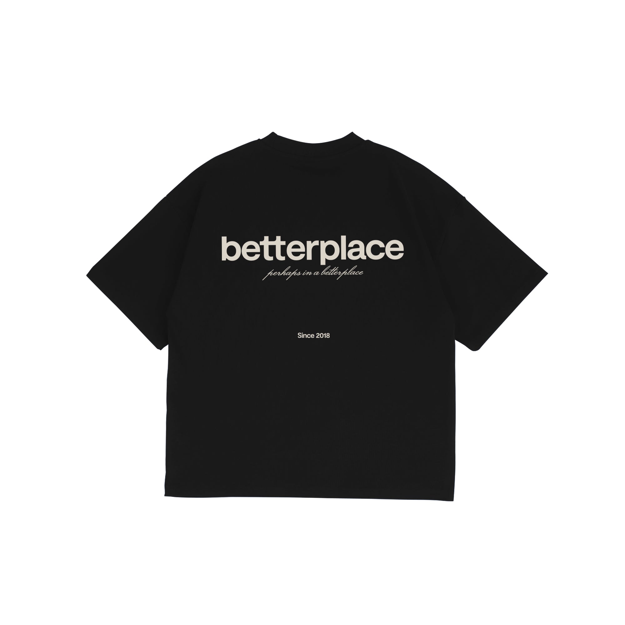 betterplace box tee - black/ivory