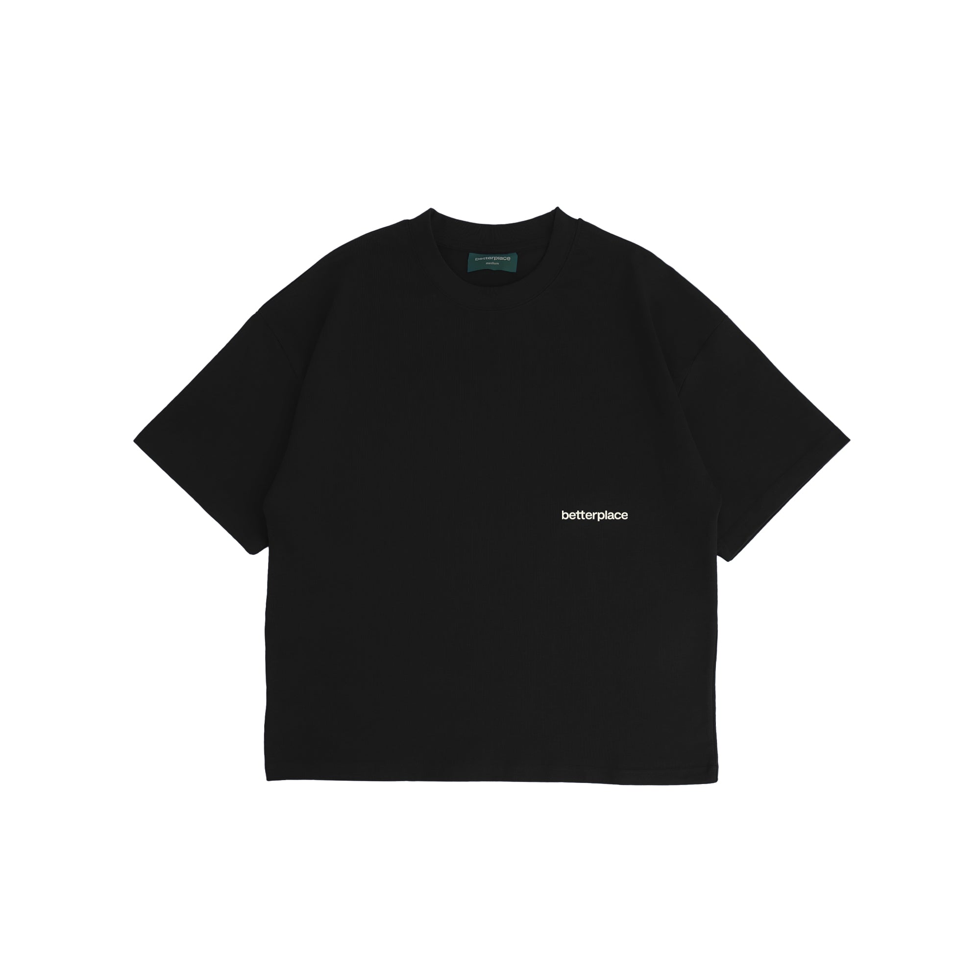 betterplace box tee - black/ivory