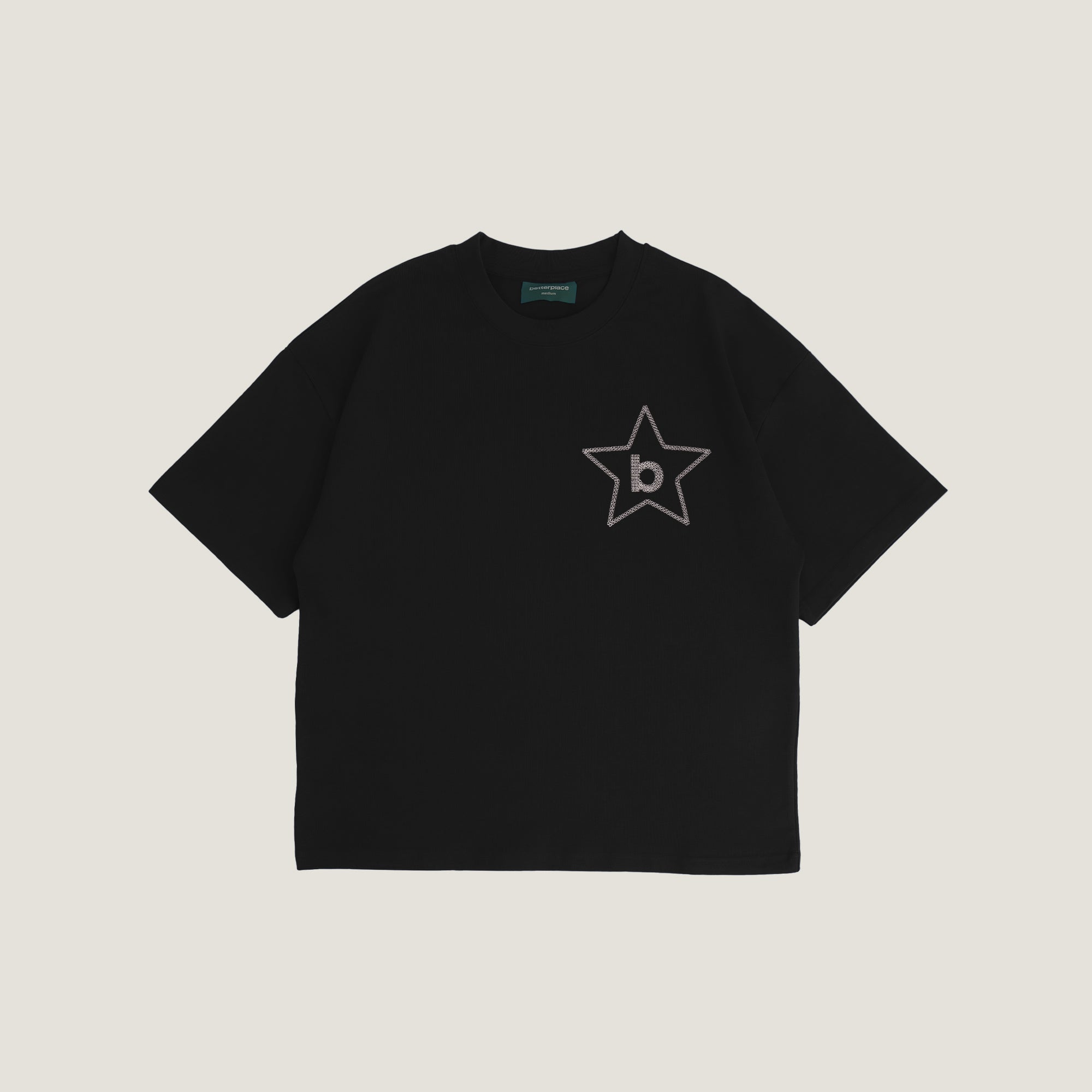 box tee - embroidered bStar