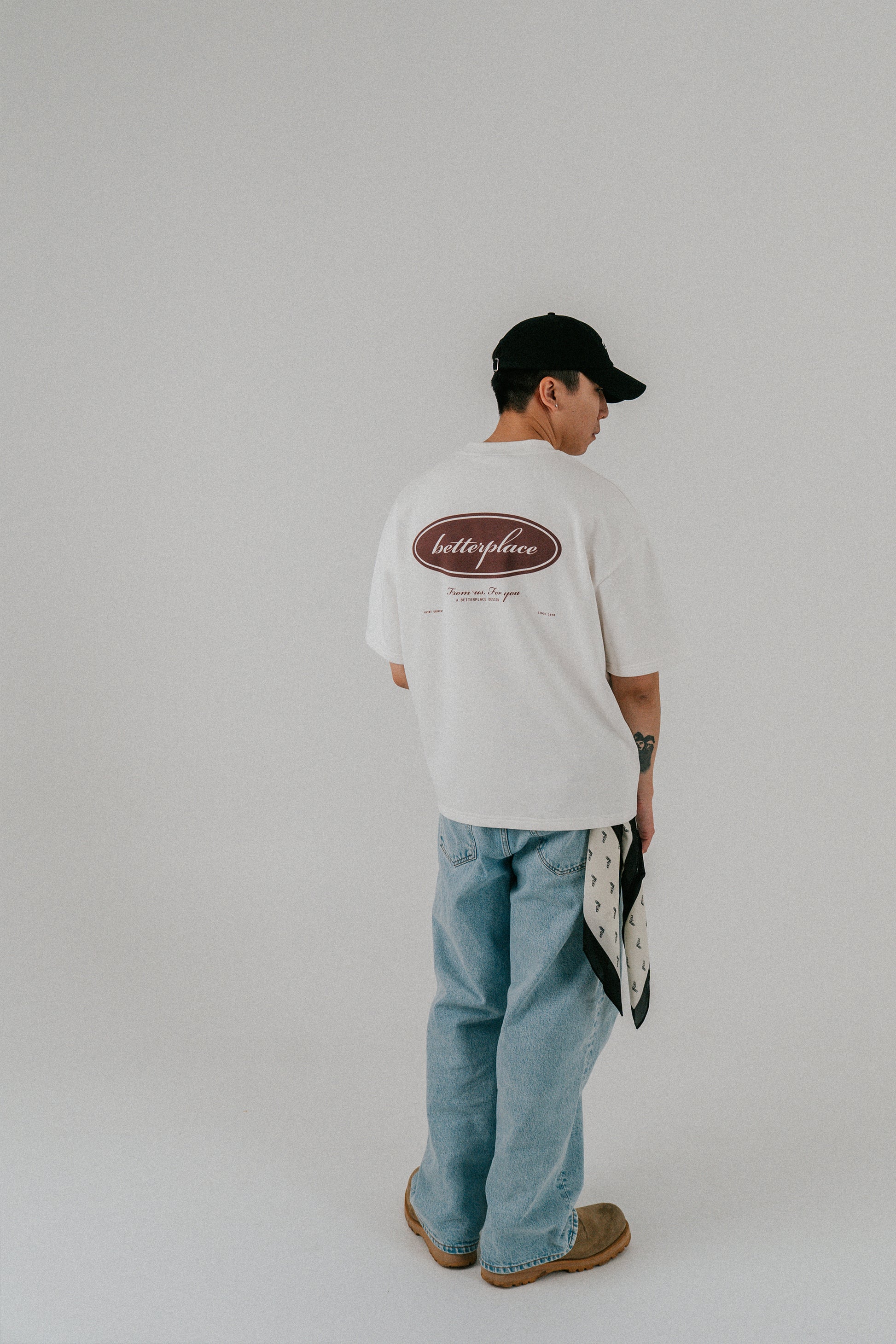 box tee - oval emblem