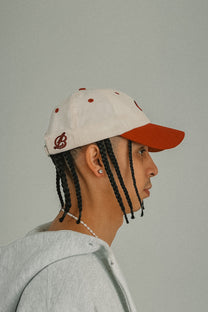 oval patch cap - two tone
