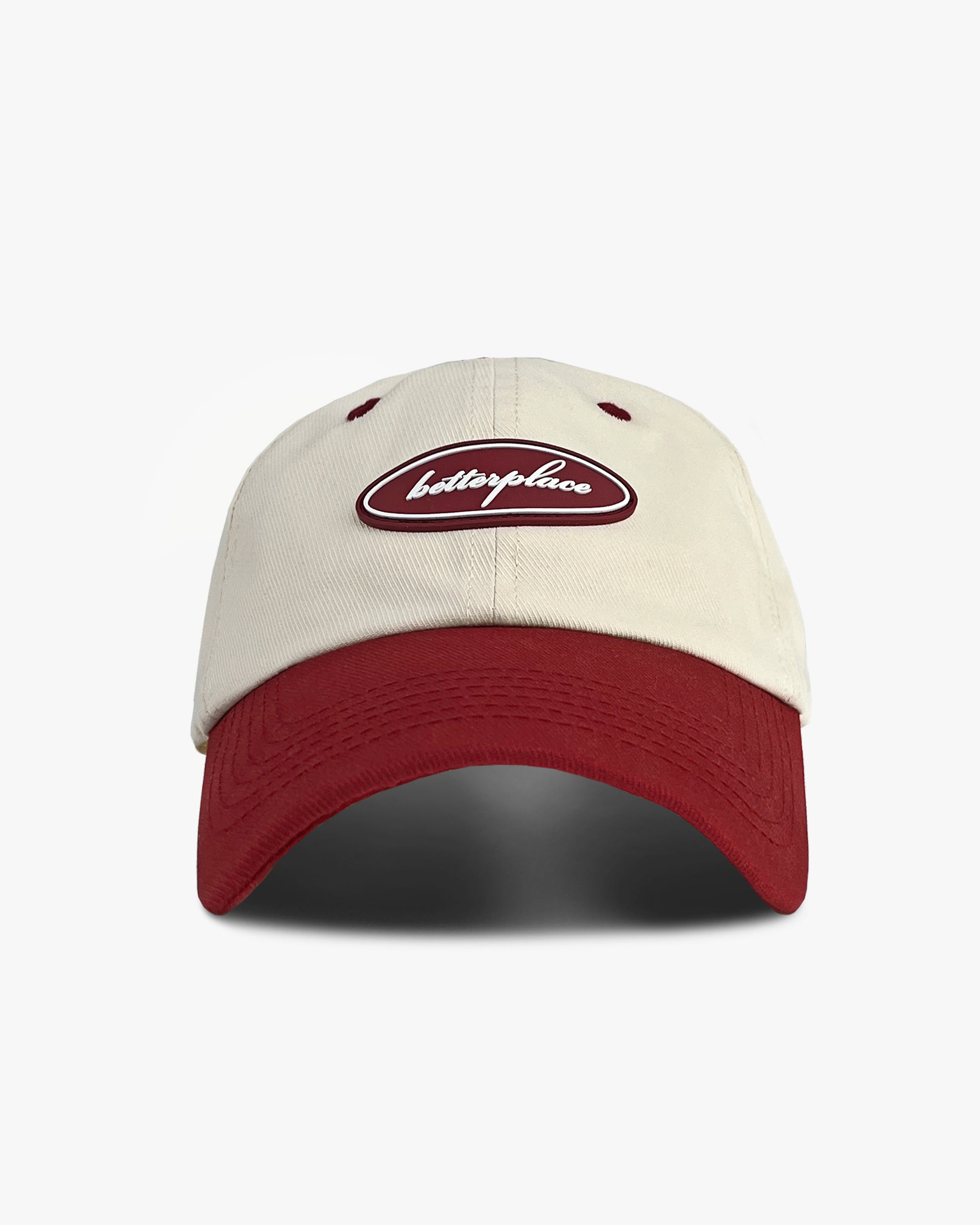 oval patch cap - two tone